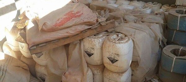 Armes chimiques. Image d'illustration - Sputnik Afrique