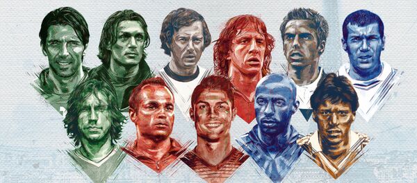 L'équipe de légende par l'UEFA - Sputnik Afrique