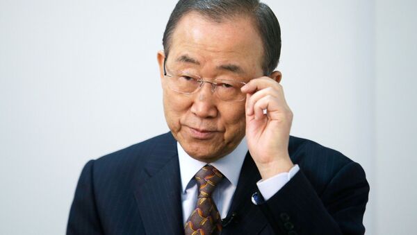 UN Secretary-General Ban Ki-moon - Sputnik Afrique