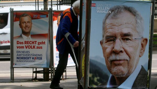Les affiches électorales autrichiennes - Sputnik Afrique