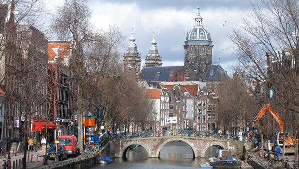 A canal in Amsterdam - Sputnik Afrique