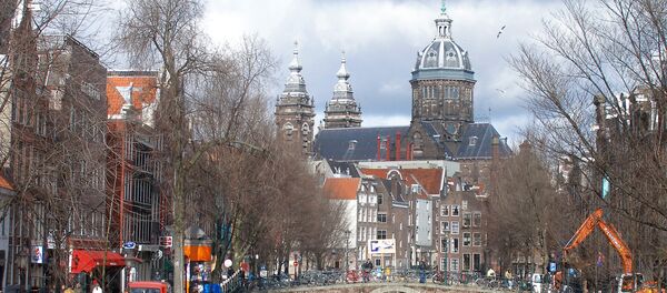 A canal in Amsterdam - Sputnik Afrique