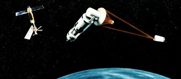 Un système spatial de défense antisatellite (vue d'artiste) - Sputnik Afrique