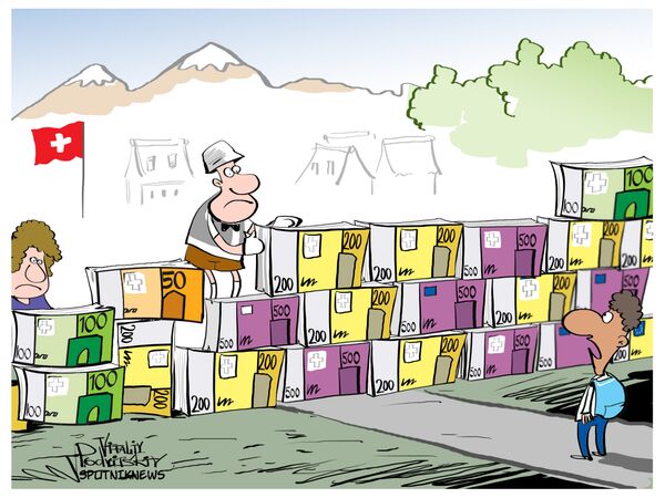 Crise migratoire à la suisse: les réfugiés c'est non, et tant pis pour l'amende - Sputnik Afrique