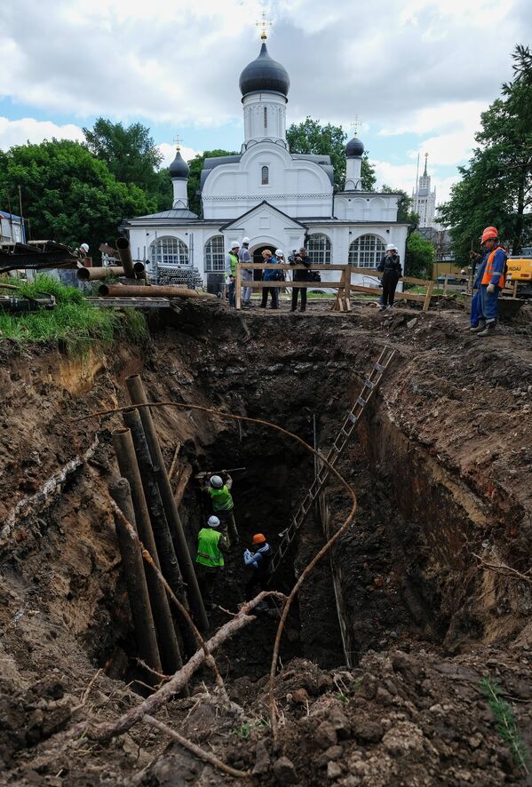 Les trouvailles archéologiques dans le centre de Moscou - Sputnik Afrique