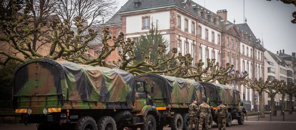 L’Opération Sentinelle à Strasbourg. - Sputnik Afrique