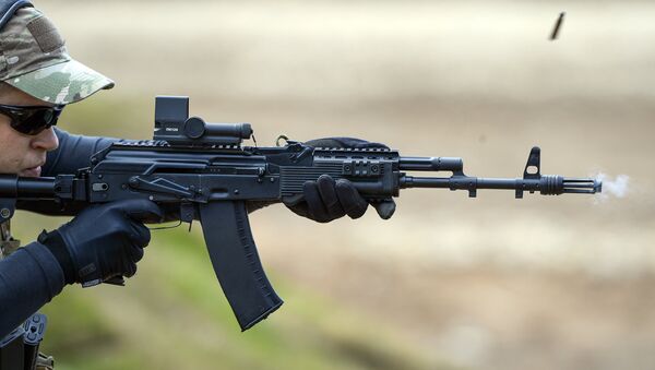 Fusil d'assaut AK-47M. Image d'illustration - Sputnik Afrique