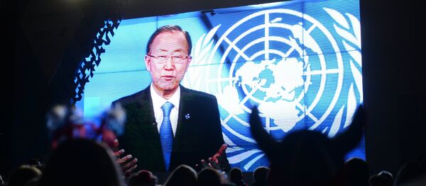 Le secrétaire général des Nations unies Ban Ki-moon - Sputnik Afrique