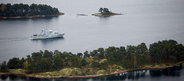 Un bâtiment de guerre suédois en patrouille dans l'archipel de Stockholm - Sputnik Afrique