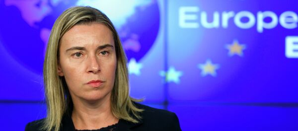 La chef de la diplomatie européenne Federica Mogherini - Sputnik Afrique