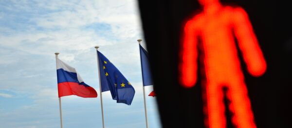 Couleurs de la Russie, de l'UE et de la France - Sputnik Afrique
