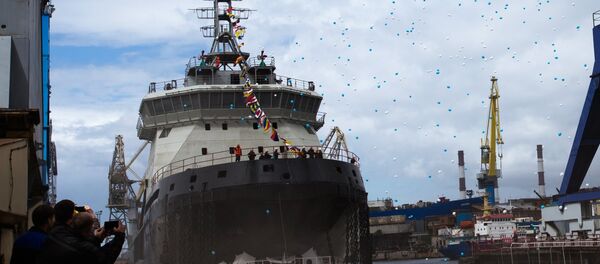Brise-glace militaire Ilia Mouromets - Sputnik Afrique