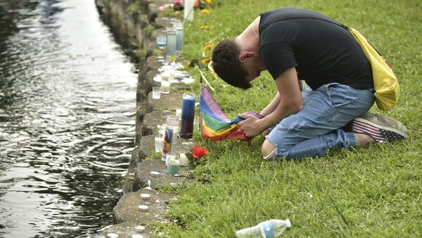 Après la fusillade dans le night-club gay Pulse d'Orlando - Sputnik Afrique
