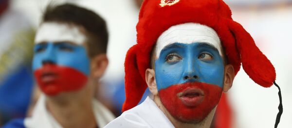 Des fans russes - Sputnik Afrique