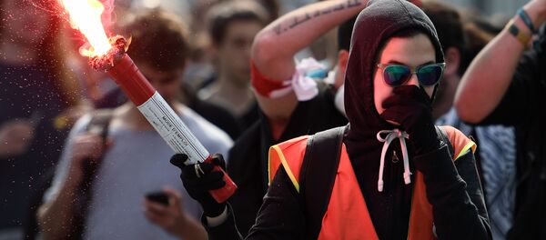 une manifestation nationale - Sputnik Afrique