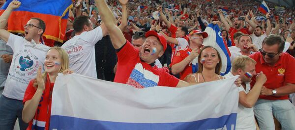 supporteurs au match Angleterre-Russie supporteurs au match Angleterre-Russie - Sputnik Afrique