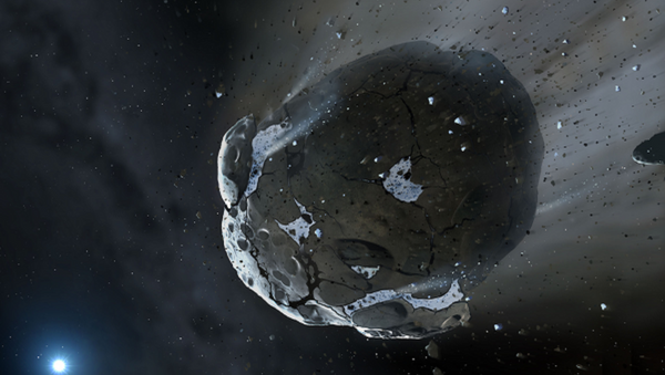 Астероид, обкусанный белым карликом - Sputnik Afrique