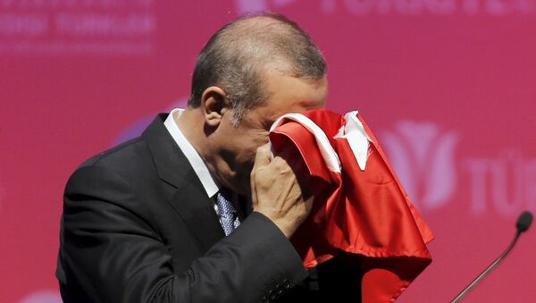 Der türkische Präsident Tayyip Erdogan - Sputnik Afrique