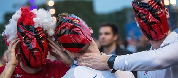 Les supporters britanniques - Sputnik Afrique