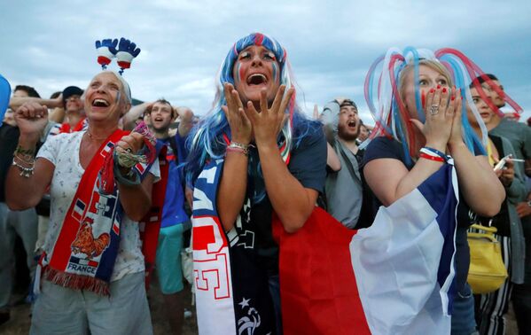 Les vraies émotions des supporters lors de l’Euro 2016 - Sputnik Afrique