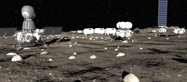 Le projet d'une base lunaire - Sputnik Afrique