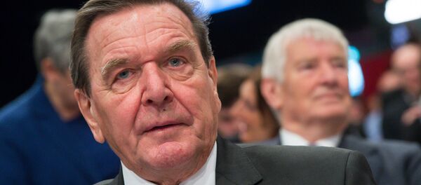 Altkanzler Gerhard Schröder - Sputnik Afrique