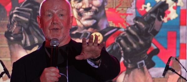 John Higgins intervient devant ses fans, Moscow Comic Convention John Higgins intervient devant ses fans, Moscow Comic Convention - Sputnik Afrique