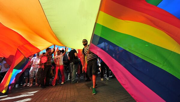 Istanbul: une parade gay - Sputnik Afrique