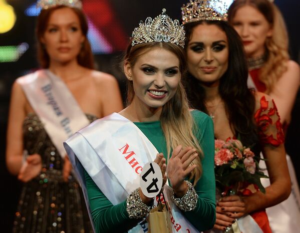 La finale du concours Miss Moscou 2016 - Sputnik Afrique