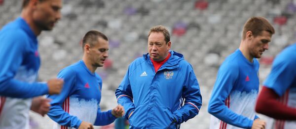 Les membres de l'équipe russe de football - Sputnik Afrique