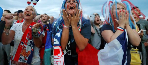 Des fans de l'équipe de France. Image d'illustration - Sputnik Afrique