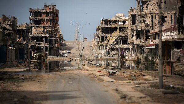 General view of buildings ravaged by fighting in Sirte, Libya (File) - Sputnik Afrique