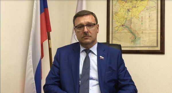 Le président du Comité des affaires étrangères du Conseil de la Fédération Konstantin Kossatchev - Sputnik Afrique