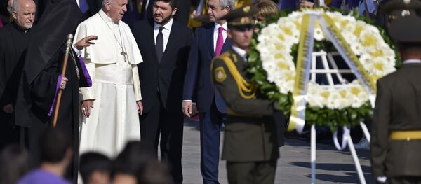 Pape François en visite en Arménie - Sputnik Afrique