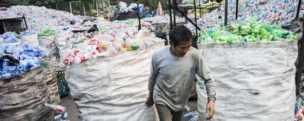 Bouteilles en plastique - Sputnik Afrique