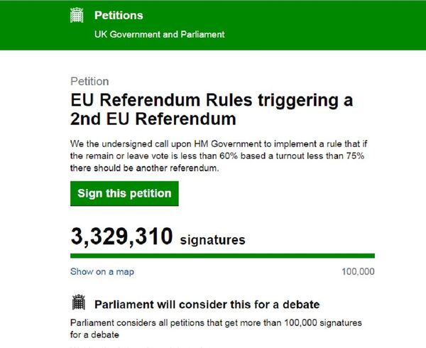 Pétition  - Sputnik Afrique