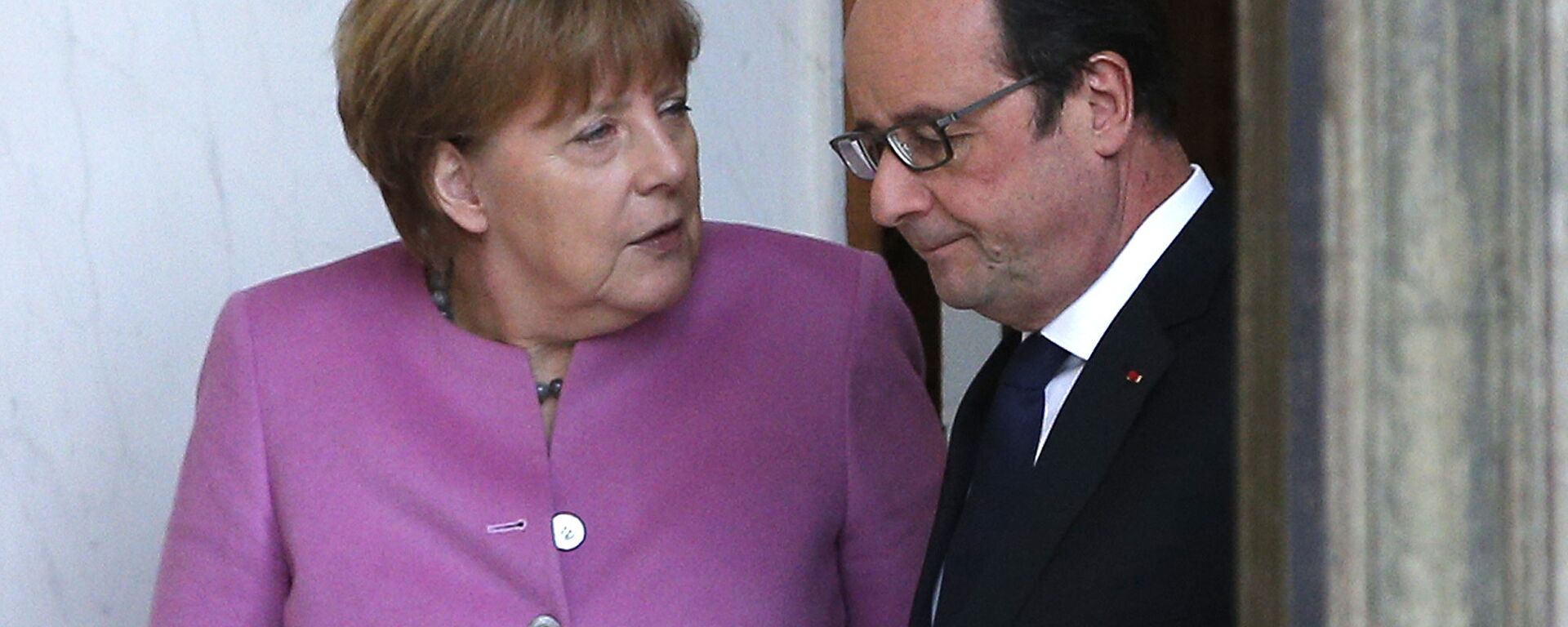  Angela Merkel et François Hollande  - Sputnik Afrique, 1920, 11.01.2023
