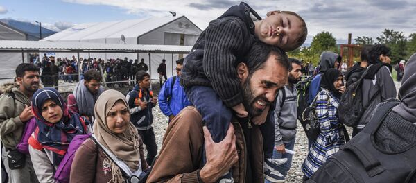 Migrantes e refugiados - Sputnik Afrique