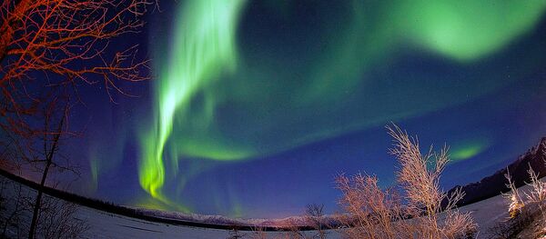 une aurore boréale (image d'illustration) - Sputnik Afrique