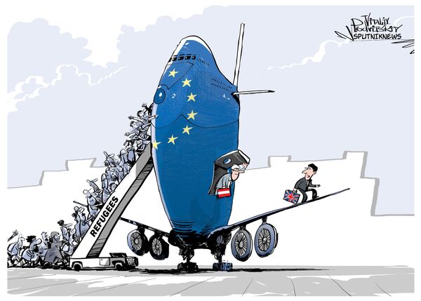 A qui le tour? L'UE craint une épidémie d'exits après le Brexit - Sputnik Afrique