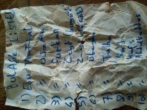 Daech documents: des noms des terroristes Daech documents: des noms des terroristes - Sputnik Afrique