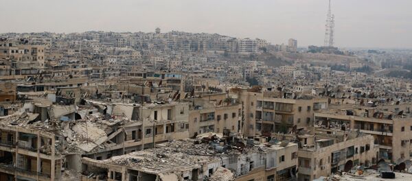 La ville syrienne d'Alep en ruines - Sputnik Afrique