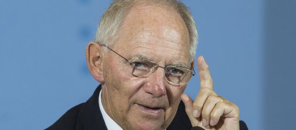 Le ministre allemand des Finances Wolfgang Schäuble - Sputnik Afrique