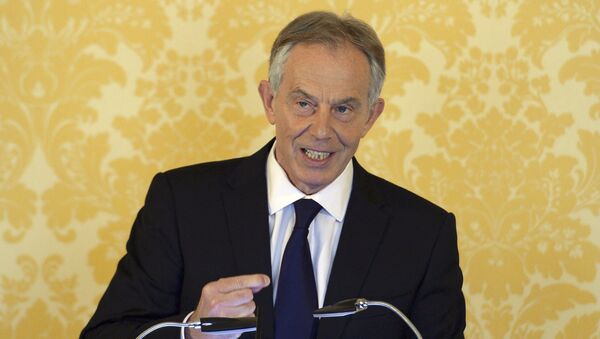 Ex-premier ministre britannique Tony Blair - Sputnik Afrique