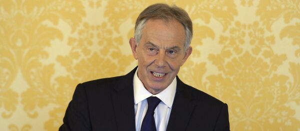 Ex-premier ministre britannique Tony Blair Ex-premier ministre britannique Tony Blair - Sputnik Afrique