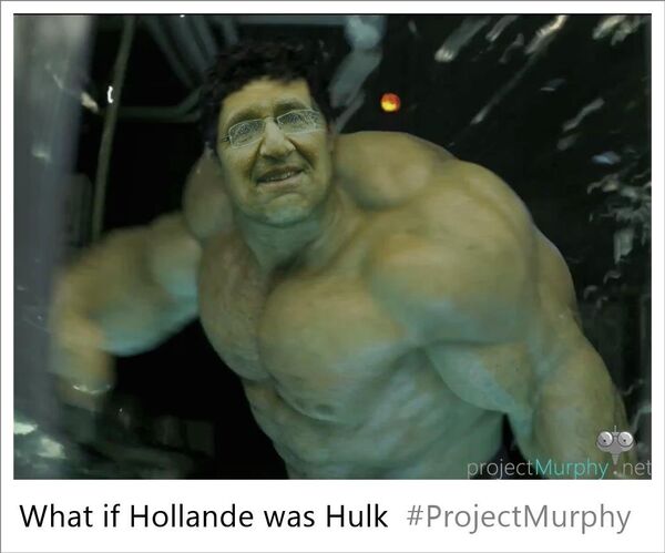 Et si François Hollande était Hulk? - Sputnik Afrique