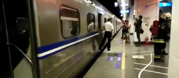 Explosion d'origine inconnue à la station Songshan à Taïwan - Sputnik Afrique