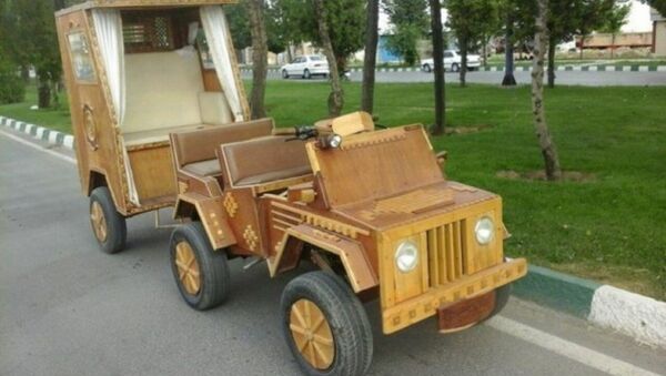Une voiture en bois inventée en Iran - Sputnik Afrique