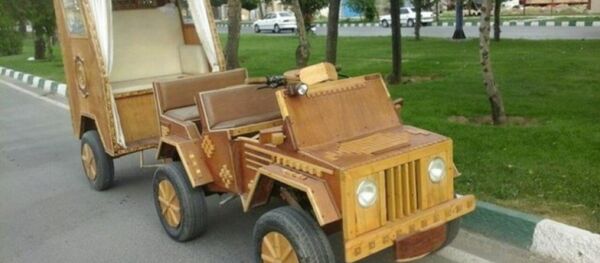 Une voiture en bois inventée en Iran - Sputnik Afrique