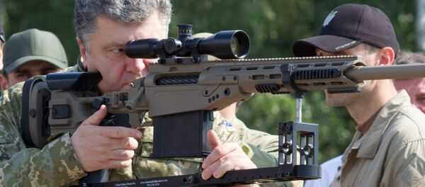 Le président ukrainien Piotr Porochenko - Sputnik Afrique